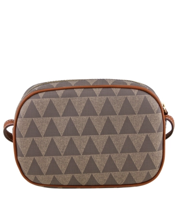 BOLSA MÉDIA KATE NEW TRIANGLE SCHUTZ MARROM