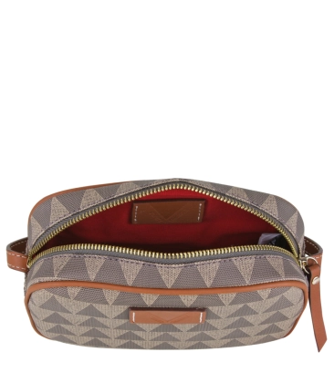 BOLSA MÉDIA KATE NEW TRIANGLE SCHUTZ MARROM