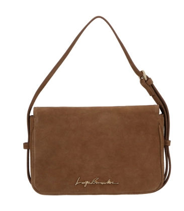 BOLSA MÉDIA LUIZA BARCELOS CARAMELO