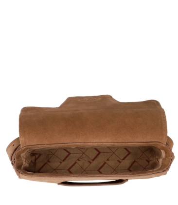 BOLSA MÉDIA LUIZA BARCELOS CARAMELO