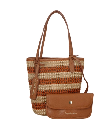 BOLSA MÉDIA LUIZA BARCELOS MULTICOLOR