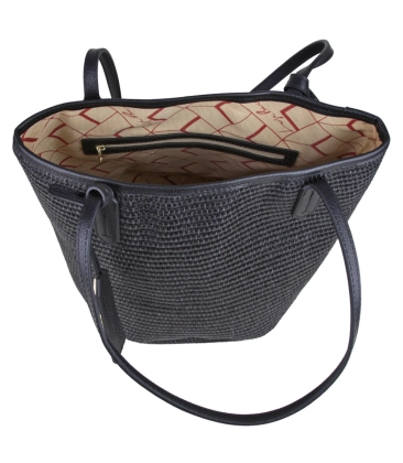 BOLSA MÉDIA LUIZA BARCELOS PRETO