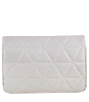 BOLSA MÉDIA MATELASSÊ 944 SCHUTZ BRANCO