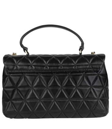 BOLSA MÉDIA MATELASSÊ SCHUTZ PRETO