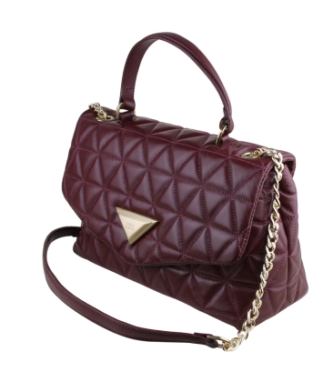BOLSA MÉDIA MATELASSÊ SCHUTZ VINHO