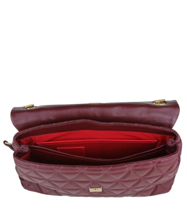 BOLSA MÉDIA MATELASSÊ SCHUTZ VINHO