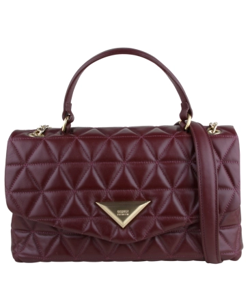 BOLSA MÉDIA MATELASSÊ SCHUTZ VINHO