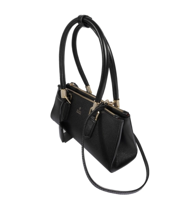 BOLSA MÉDIA MINI TOTE LAUREN SCHUTZ PRETO