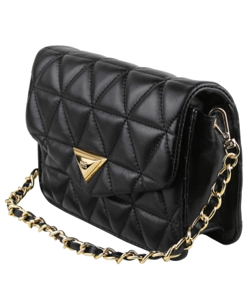 BOLSA PEQUENA MATELASSÊ 944 SCHUTZ PRETO