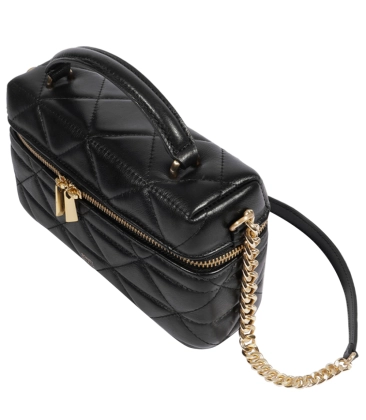 BOLSA MÉDIA SATCHEL VANITY SCHUTZ PRETO