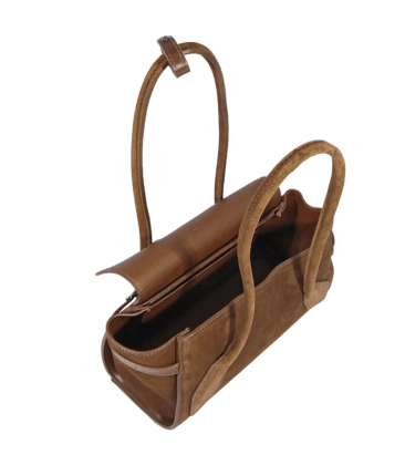 BOLSA MÉDIA SOFIA SCHUTZ MARROM