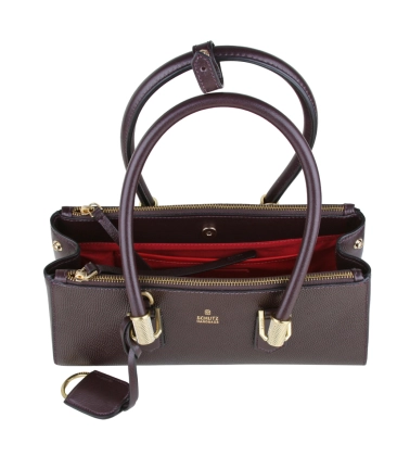 BOLSA MÉDIA TOTE LAUREN SCHUTZ VINHO