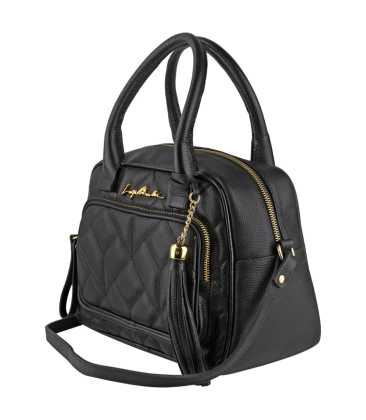 BOLSA MÉDIA VIENA LUIZA BARCELOS PRETO