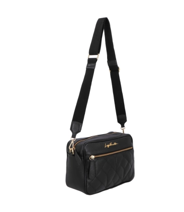 BOLSA MÉDIA VIENA LUIZA BARCELOS PRETO