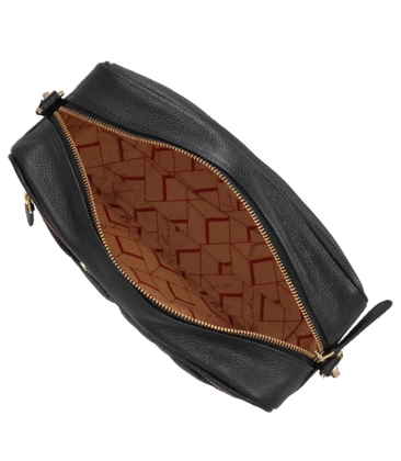 BOLSA MÉDIA VIENA LUIZA BARCELOS PRETO