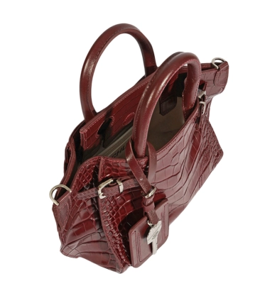 BOLSA MINI TOTE HEAVEN CROCO SCHUTZ VINHO