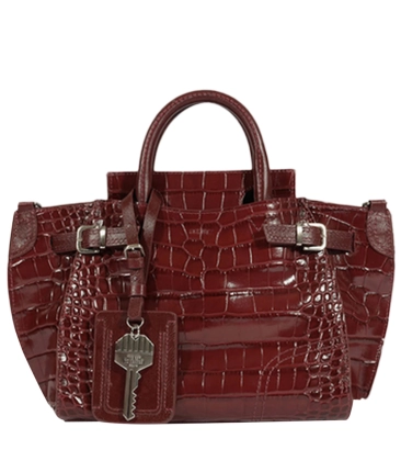 BOLSA MINI TOTE HEAVEN CROCO SCHUTZ VINHO