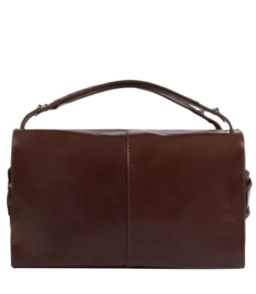 BOLSA MINI TOTE OLIVIA SCHUTZ MARROM