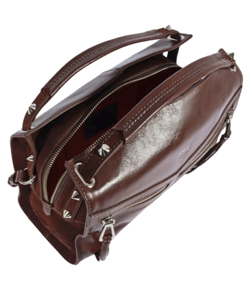 BOLSA MINI TOTE OLIVIA SCHUTZ MARROM