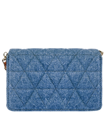 BOLSA PEQUENA MATELASSÊ 944 SCHUTZ AZUL