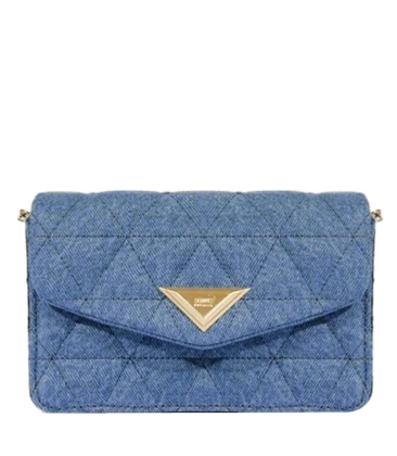 BOLSA PEQUENA MATELASSÊ 944 SCHUTZ AZUL