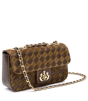 BOLSA PEQUENA ANNE TRESSÊ ISLA CARAMELO