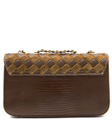 BOLSA PEQUENA ANNE TRESSÊ ISLA CARAMELO