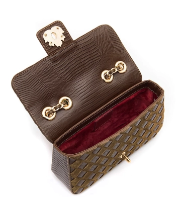 BOLSA PEQUENA ANNE TRESSÊ ISLA CARAMELO
