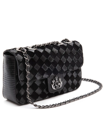 BOLSA PEQUENA ANNE TRESSÊ ISLA PRETO
