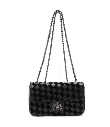 BOLSA PEQUENA ANNE TRESSÊ ISLA PRETO