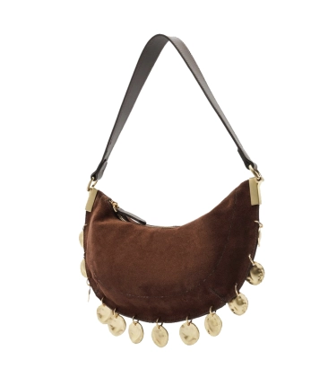 BOLSA PEQUENA AREZZO MARROM