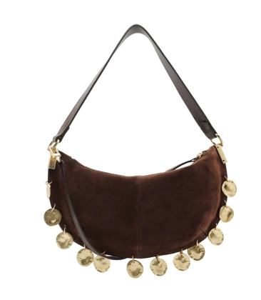 BOLSA PEQUENA AREZZO MARROM