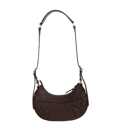 BOLSA PEQUENA BAGUETE LUIZA BARCELOS MARROM