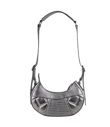 BOLSA PEQUENA BAGUETE LUIZA BARCELOS PRATA