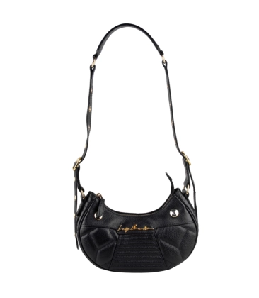 BOLSA PEQUENA BAGUETE LUIZA BARCELOS PRETO
