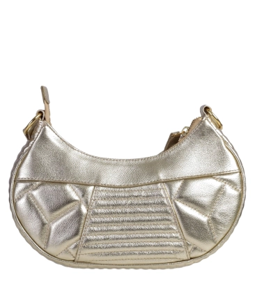 BOLSA PEQUENA BAGUETE SLIM LUIZA BARCELOS DOURADO