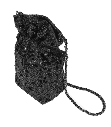 BOLSA PEQUENA BUCKET SAKE SCHUTZ PRETO