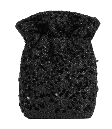 BOLSA PEQUENA BUCKET SAKE SCHUTZ PRETO