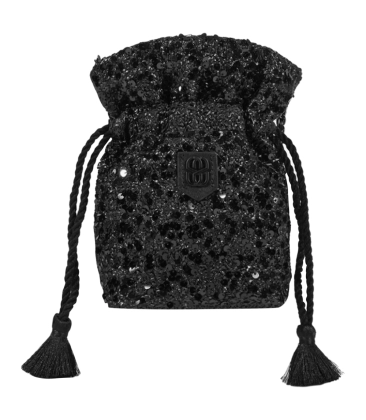 BOLSA PEQUENA BUCKET SAKE SCHUTZ PRETO