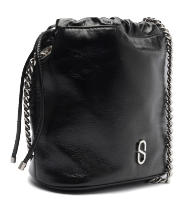 BOLSA PEQUENA BUCKET SCHUTZ PRETO