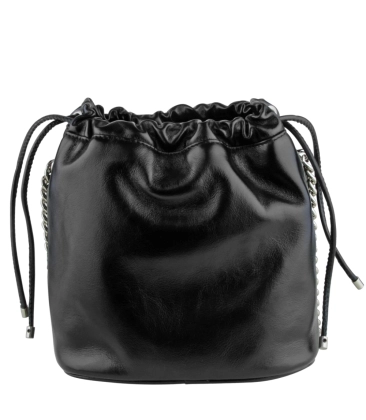 BOLSA PEQUENA BUCKET SCHUTZ PRETO