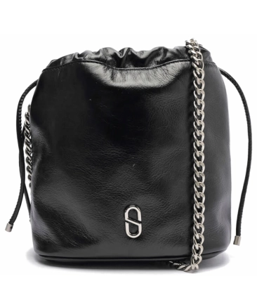 BOLSA PEQUENA BUCKET SCHUTZ PRETO