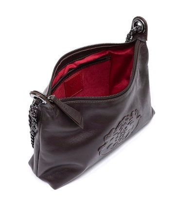 BOLSA PEQUENA DAYSE CROSSBODY ISLA MARROM