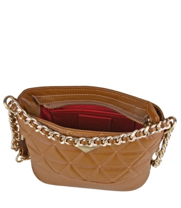 BOLSA PEQUENA HOBO 944 SCHUTZ MARROM