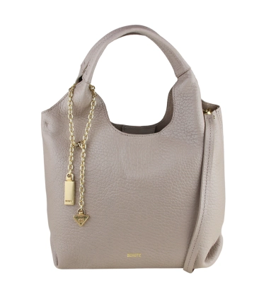 BOLSA PEQUENA HOBO AGNES SCHUTZ BEGE