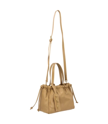 BOLSA PEQUENA HOBO LUIZA BARCELOS BEGE