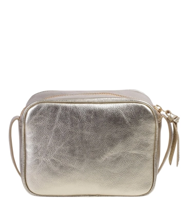 BOLSA PEQUENA LB LUIZA BARCELOS DOURADO