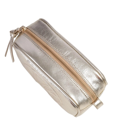 BOLSA PEQUENA LB LUIZA BARCELOS DOURADO