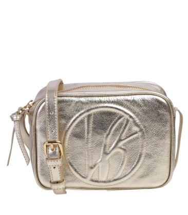 BOLSA PEQUENA LB LUIZA BARCELOS DOURADO