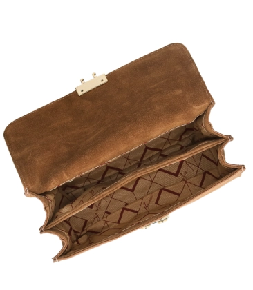 BOLSA PEQUENA LUIZA BARCELOS CARAMELO